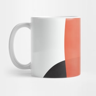 Mid Century Color Block Mug